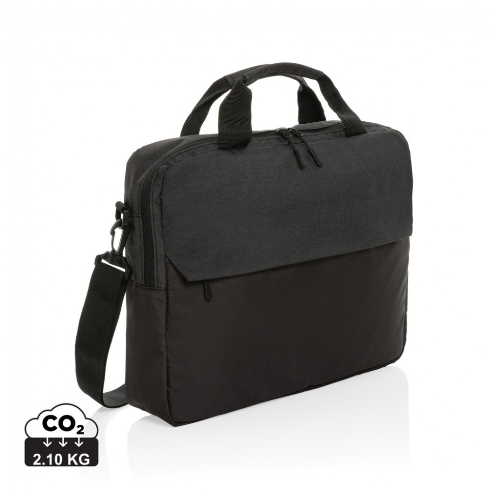 Logotrade promotional giveaway image of: Kazu AWARE™ RPET basic 15.6 inch laptop bag