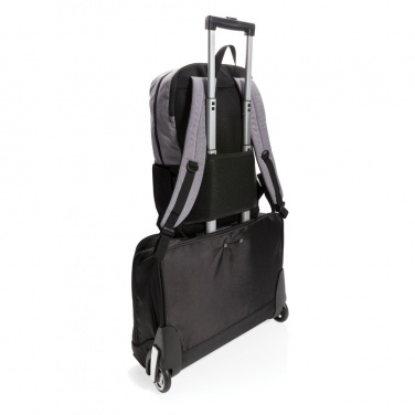 Logo trade business gift photo of: Modern 15.6" USB & RFID laptop backpack PVC free