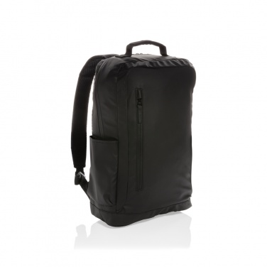 Logotrade promotional products photo of: Fashion black 15.6" laptop backpack PVC free