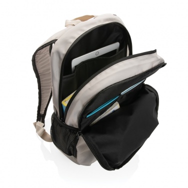 Logo trade corporate gifts picture of: Impact AWARE™ 300D RPET casual backpack