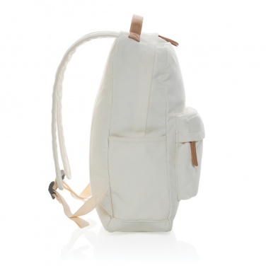 Logotrade corporate gift picture of: Impact AWARE™ 16 oz. recycled canvas backpack