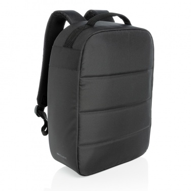 Logotrade advertising products photo of: Impact AWARE™ RPET anti-theft 15.6" laptop backpack