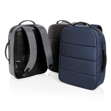 Logotrade corporate gift picture of: Impact AWARE™ RPET anti-theft 15.6" laptop backpack