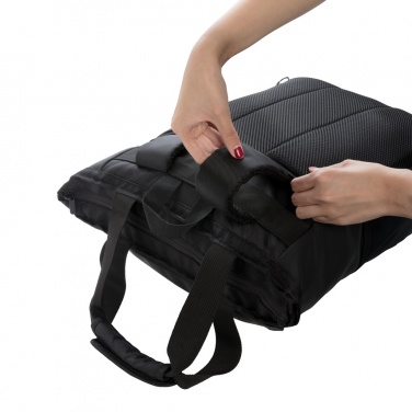 Logo trade business gift photo of: Swiss Peak RFID 15" laptop totepack PVC free