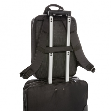Logo trade promotional merchandise image of: Soho business RPET 15.6" laptop backpack PVC free