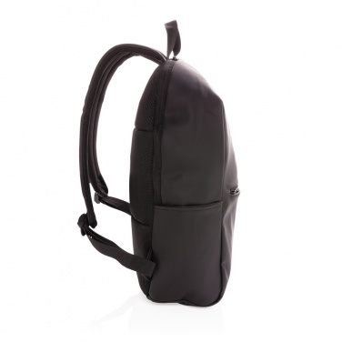 Logotrade business gift image of: Smooth PU 15.6"laptop backpack