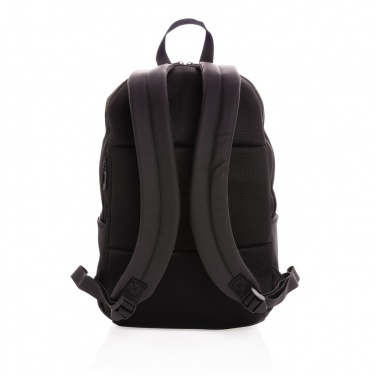 Logotrade advertising products photo of: Smooth PU 15.6"laptop backpack