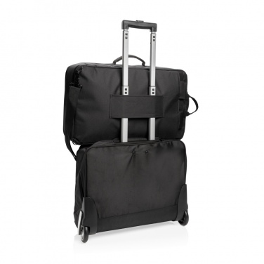 Logo trade advertising products image of: Swiss peak convertible travel backpack PVC free
