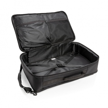 Logo trade promotional merchandise photo of: Swiss peak convertible travel backpack PVC free