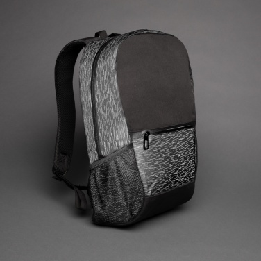 Logotrade corporate gifts photo of: AWARE™ RPET Reflective laptop backpack