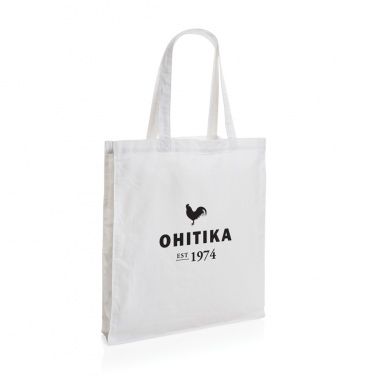 Logotrade advertising products photo of: Impact AWARE™ Recycled cotton tote w/bottom 145g
