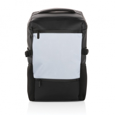 Logotrade promotional product picture of: PU high visibility easy access 15.6" laptop backpack