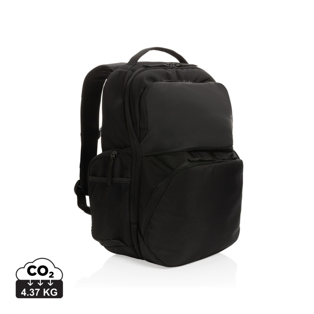 Logotrade advertising product image of: Swiss Peak AWARE™ RPET 15.6 inch commuter backpack