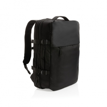Logotrade promotional gifts photo of: Swiss Peak AWARE™ RPET 15.6' expandable weekend backpack