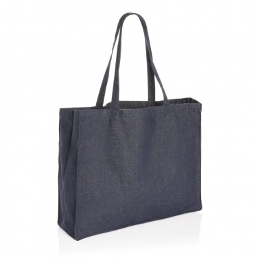 Logo trade promotional item photo of: Impact AWARE™ recycled denim shopper