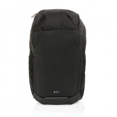 Logo trade promotional giveaways picture of: Swiss Peak AWARE™ RPET 15.6 inch business backpack