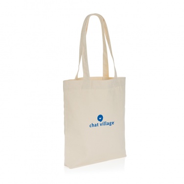 Logo trade promotional giveaway photo of: Impact AWARE™ 285gsm rcanvas tote bag undyed
