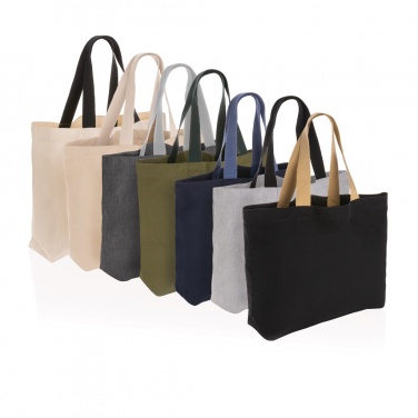 Logotrade advertising product picture of: Impact Aware™ 240 gsm rcanvas large tote undyed