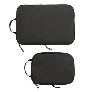 Logotrade promotional item picture of: Swiss Peak Ridge AWARE™ RPET compression travel cubes 2pc