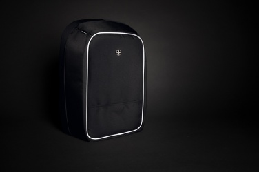 Logo trade promotional items image of: Swiss Peak AWARE™ anti-theft 15.6" laptop backpack