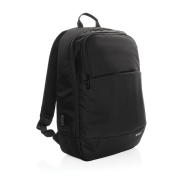 Logotrade promotional product image of: Swiss Peak AWARE™ modern 15.6" laptop backpack