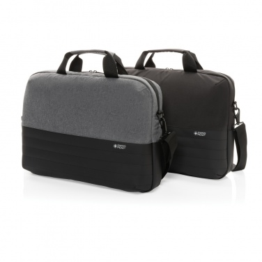 Logo trade advertising product photo of: Swiss Peak AWARE™ RFID 15.6'' laptop bag