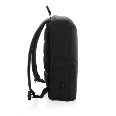 Logotrade promotional giveaway picture of: Swiss Peak AWARE™ RFID anti-theft 15.6'' laptop backpack