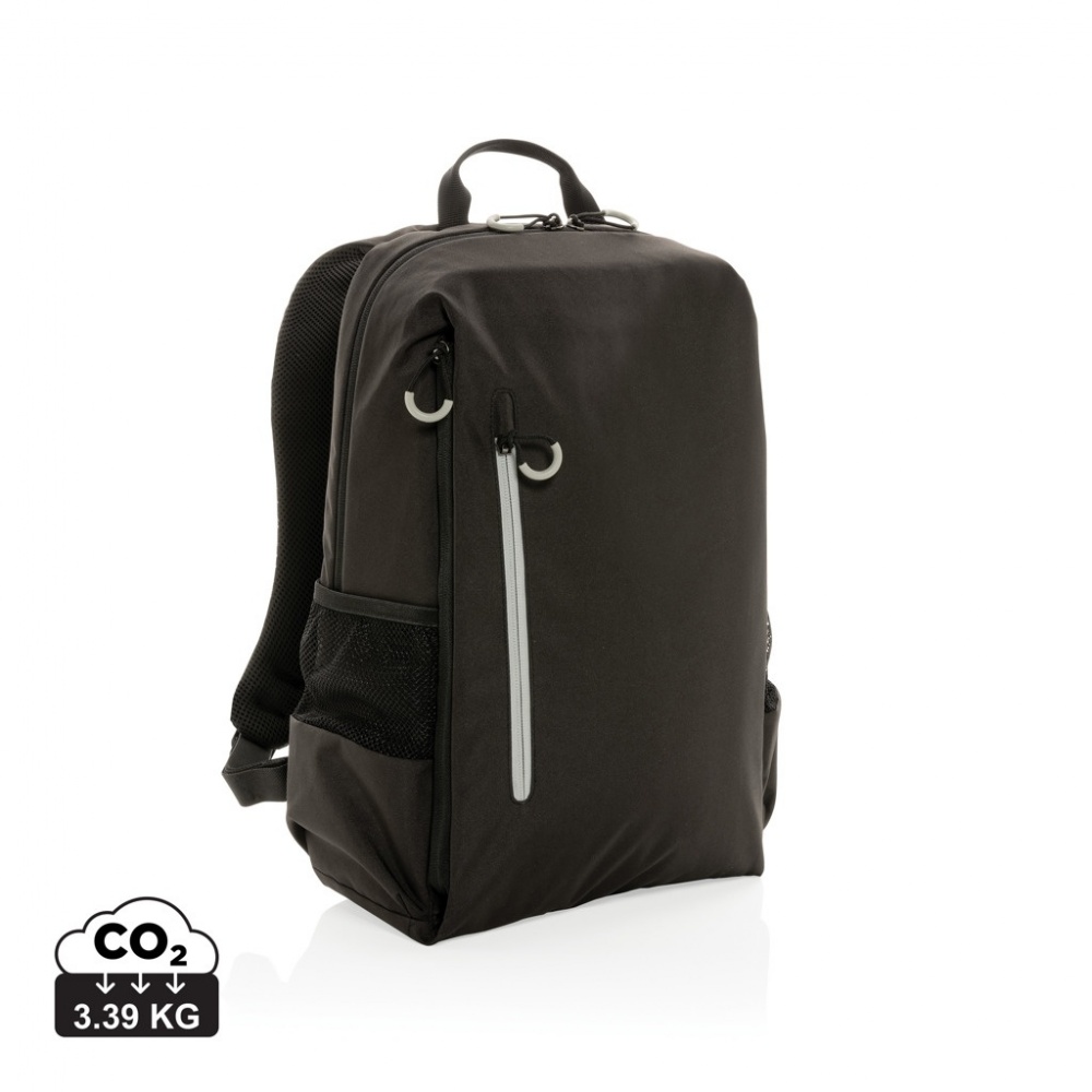 Logotrade promotional product image of: Impact AWARE™ Lima 15.6' RFID laptop backpack
