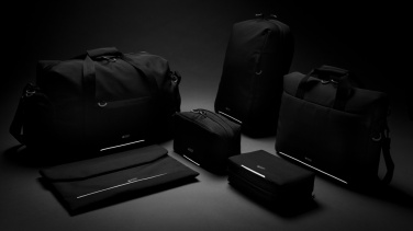 Logo trade corporate gift photo of: Swiss Peak AWARE™ RFID and USB A laptop backpack