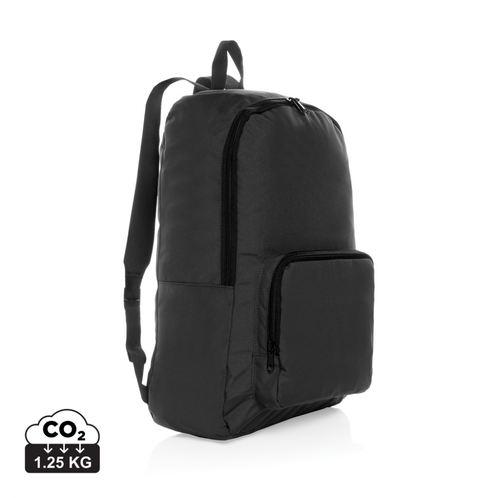 Logotrade advertising product picture of: Dillon AWARE™ RPET foldable classic backpack