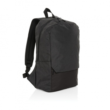 Logotrade promotional gift picture of: Kazu AWARE™ RPET basic 15.6 inch laptop backpack