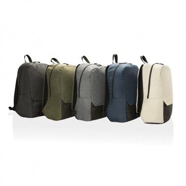 Logo trade promotional merchandise image of: Kazu AWARE™ RPET basic 15.6 inch laptop backpack