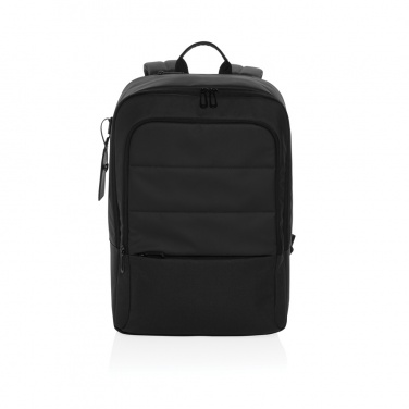 Logotrade business gifts photo of: Armond AWARE™ RPET 15.6 inch deluxe laptop backpack