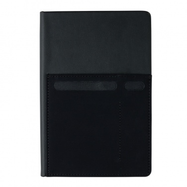 Logotrade advertising product image of: A5 Deluxe notebook with smart pockets