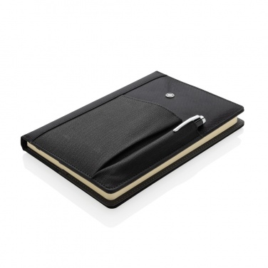 Logotrade promotional products photo of: Refillable notebook and pen set