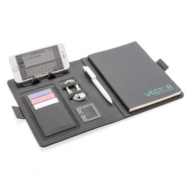 Logotrade promotional products photo of: Air 5W wireless charging notebook cover A5
