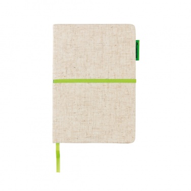 Logotrade promotional giveaways photo of: A5 jute notebook