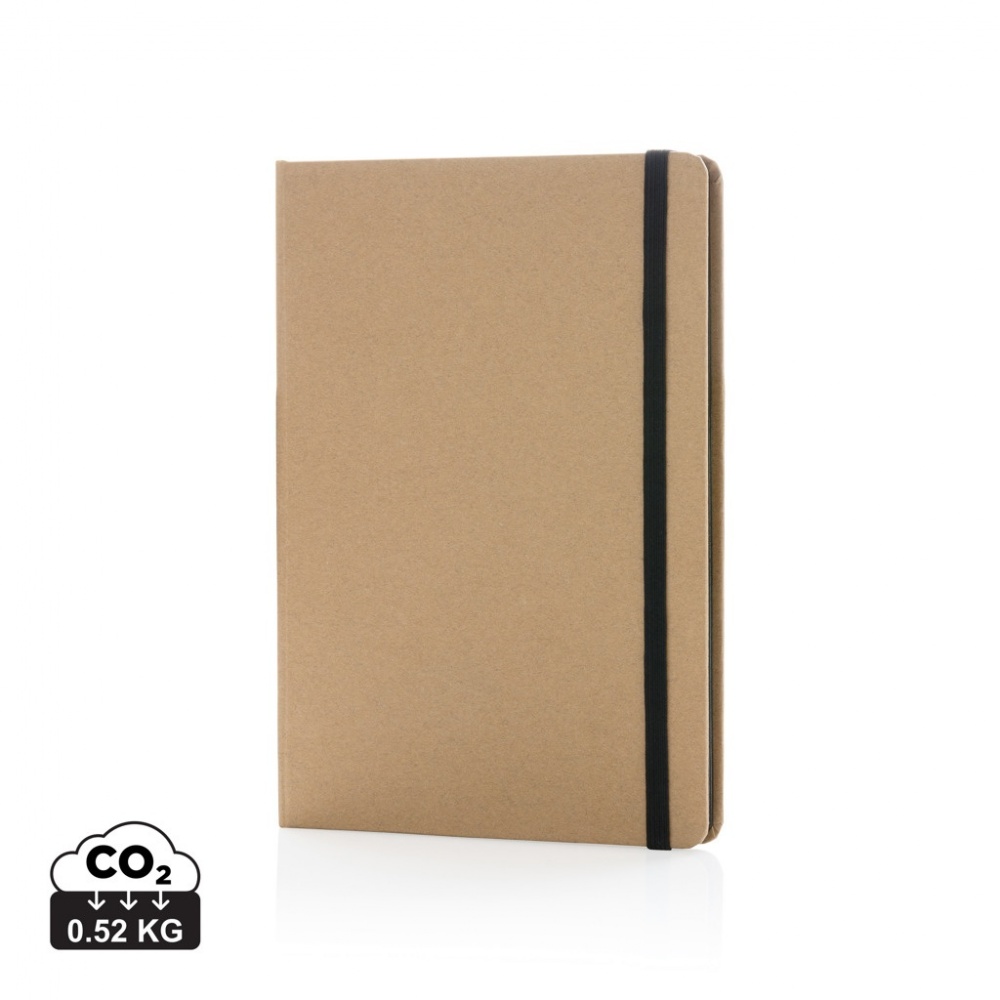 Logo trade promotional products picture of: A5 kraft notebook