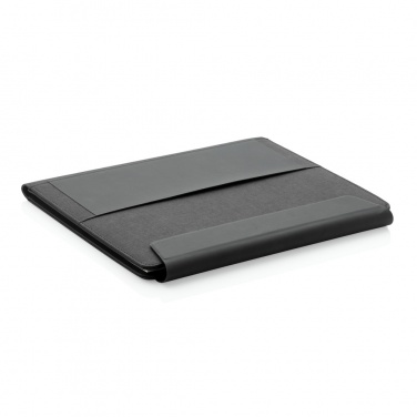 Logotrade promotional product picture of: Fiko 5W wireless charging portfolio A4 with powerbank