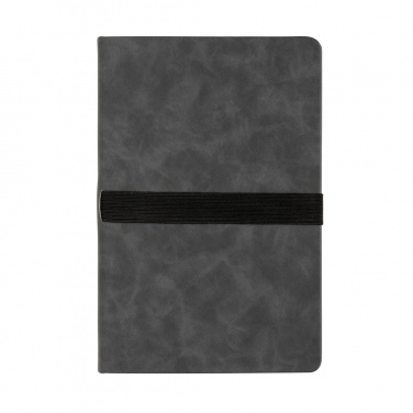 Logotrade promotional gift image of: Deluxe hardcover PU notebook A5 with phone and pen holder