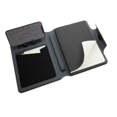 Logo trade corporate gift photo of: Artic Magnetic 10W wireless charging A5 notebook