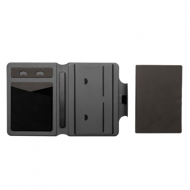 Logotrade promotional product image of: Artic Magnetic 10W wireless charging A5 notebook