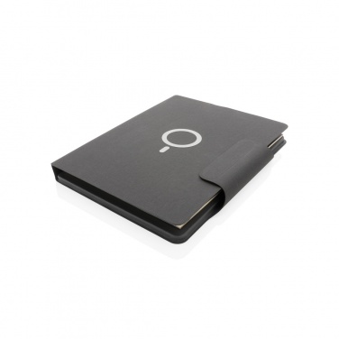 Logotrade corporate gift image of: Artic Magnetic 10W wireless charging A4 portfolio