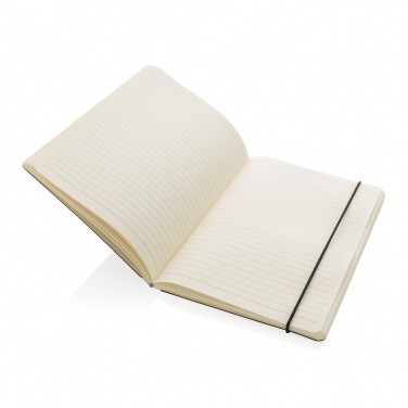 Logo trade promotional giveaways image of: A5 deluxe kraft hardcover notebook