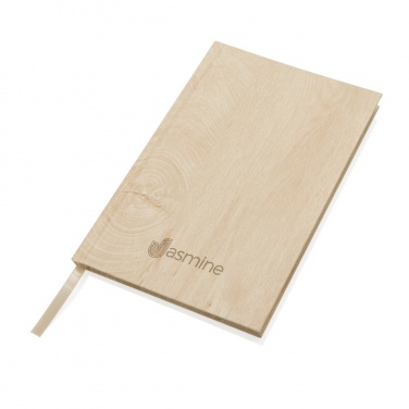 Logotrade corporate gifts photo of: Kavana wood print A5 notebook