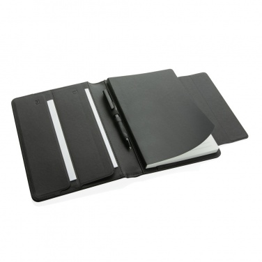 Logo trade promotional gifts image of: Swiss Peak Heritage RCS rPU A5 stone paper portfolio