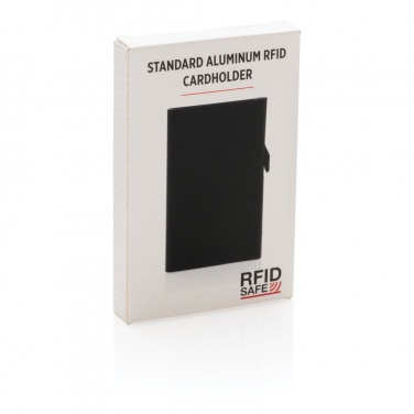 Logo trade promotional merchandise image of: Standard aluminium RFID cardholder
