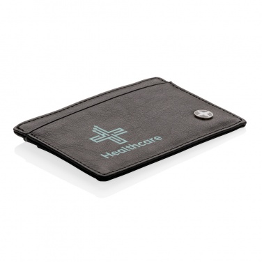 Logo trade promotional giveaways picture of: RFID anti-skimming card holder
