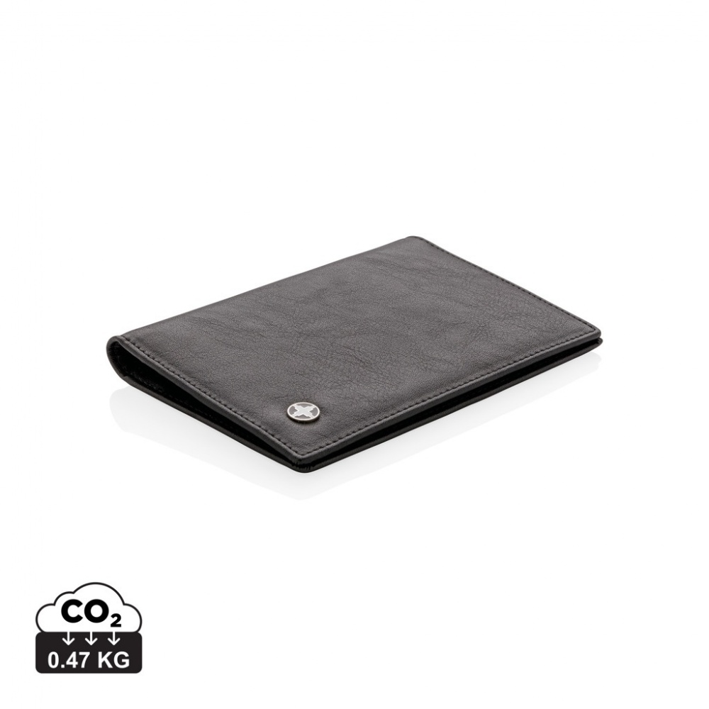 Logo trade advertising products picture of: RFID anti-skimming passport holder