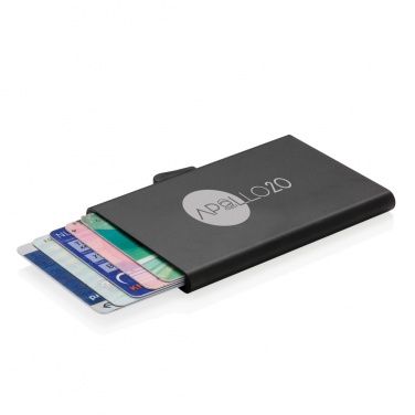 Logo trade promotional giveaway photo of: C-Secure aluminium RFID card holder